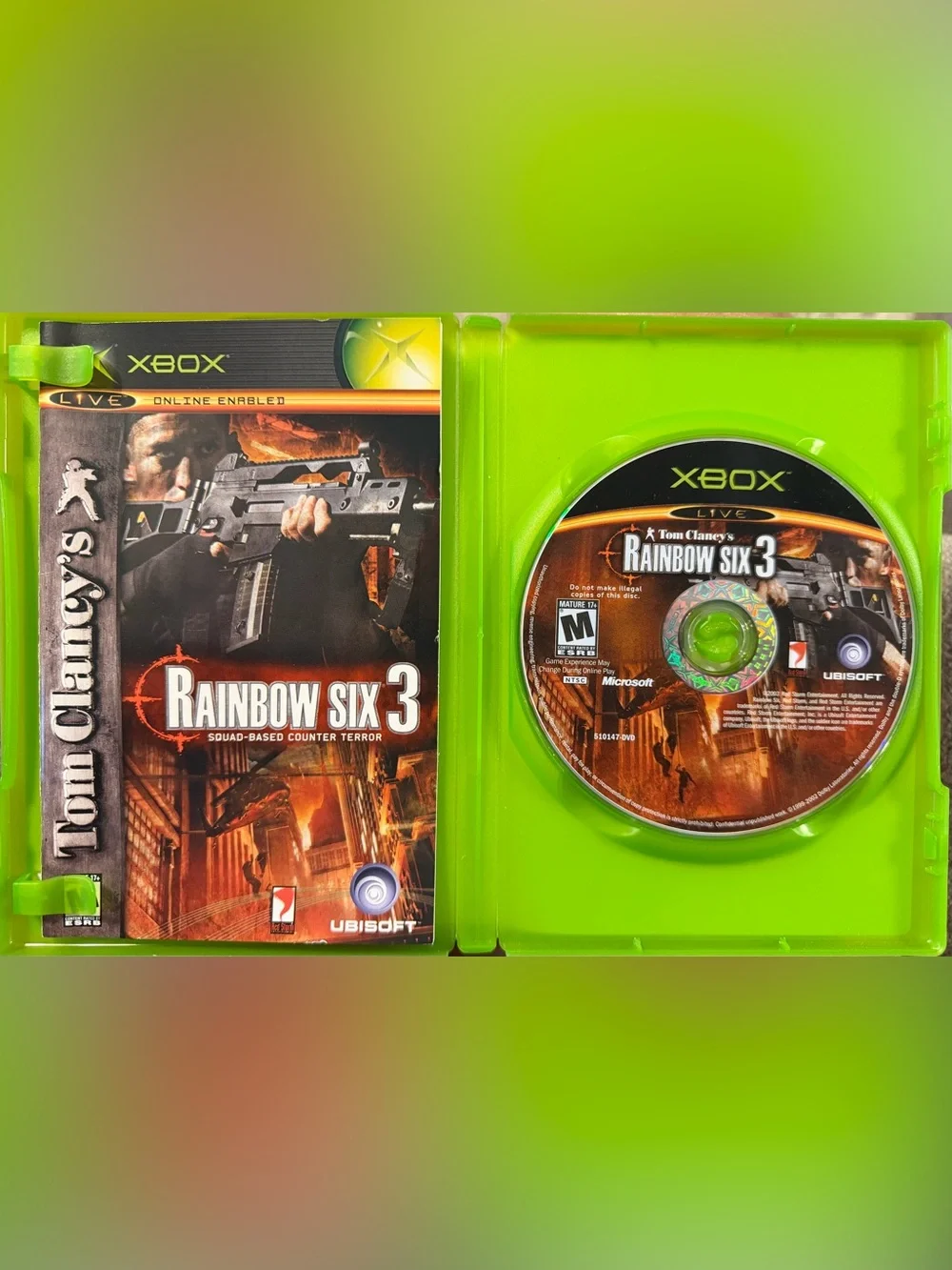 Xbox Tom Clancy’s Rainbow Six 3 Game